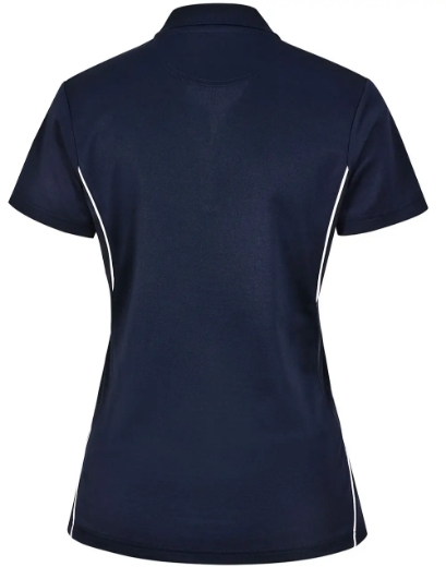 Picture of Winning Spirit, Ladies Sustainable Contrast SS Polo